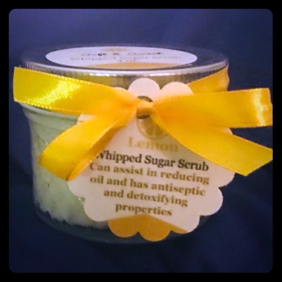 Lemon Sugar Scrub, Homemade - Picture 2 of 4